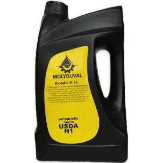 Molyduval Biolube M 15, 5 Liter