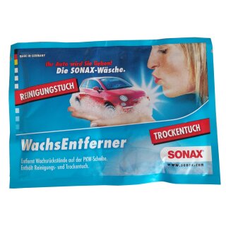 Sonax Wachs Entferner, Doppeltuch