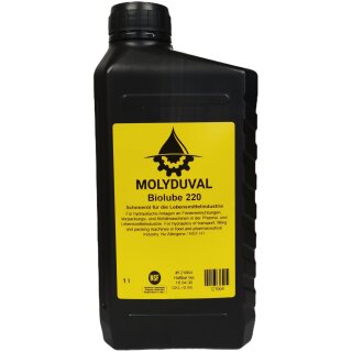 Molyduval Biolube 220, 1 Liter